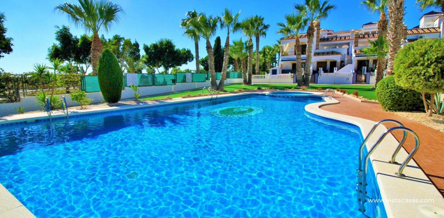 2 Bed Apartment with Solarium in Brisas del Mar Pau 8 pool