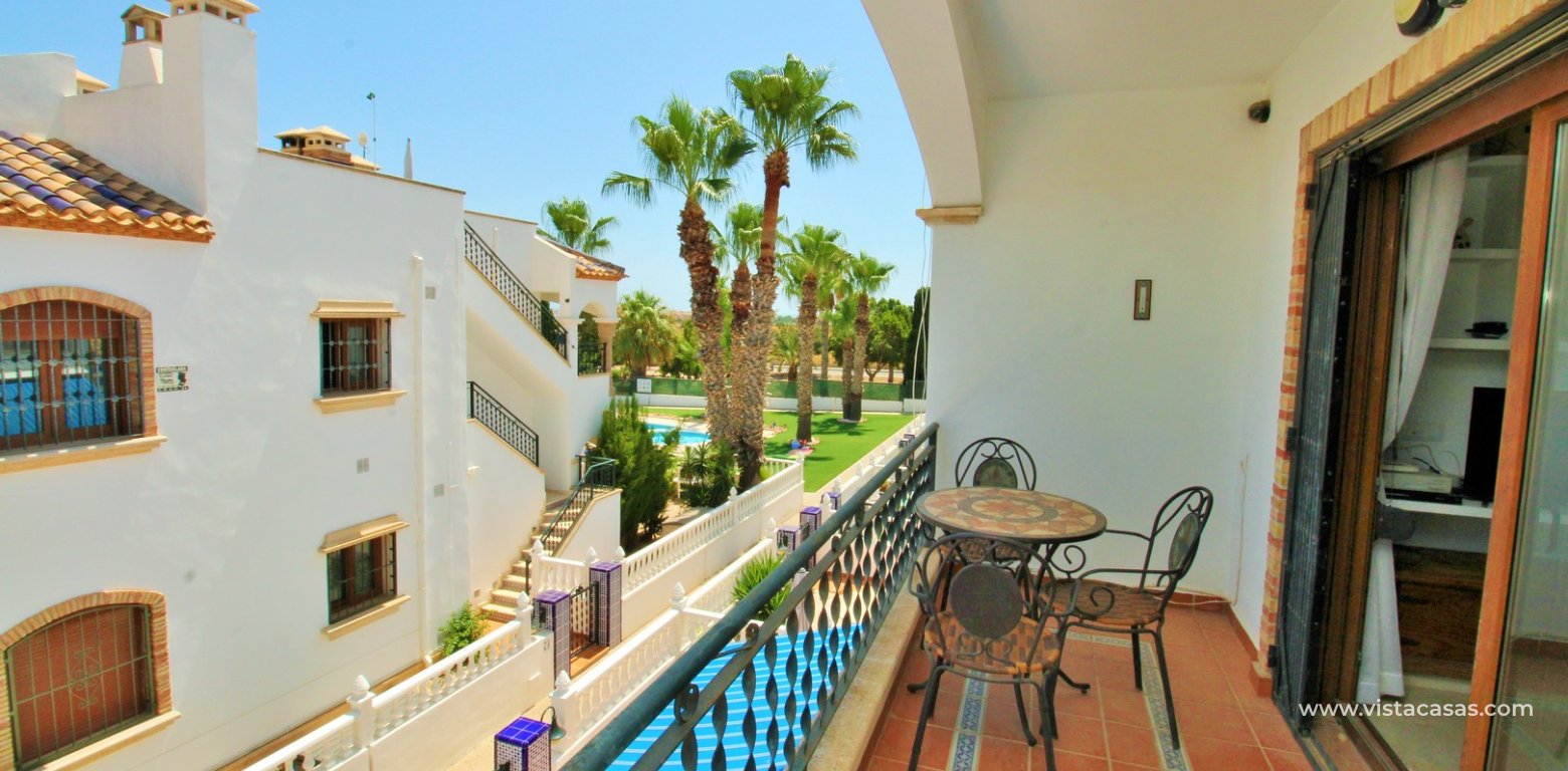 2 Bed Apartment with Solarium in Brisas del Mar Pau 8 balcony
