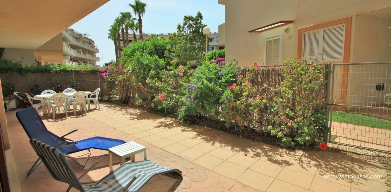 Ground floor apartment for sale El Rincon Playa Flamenca private garden