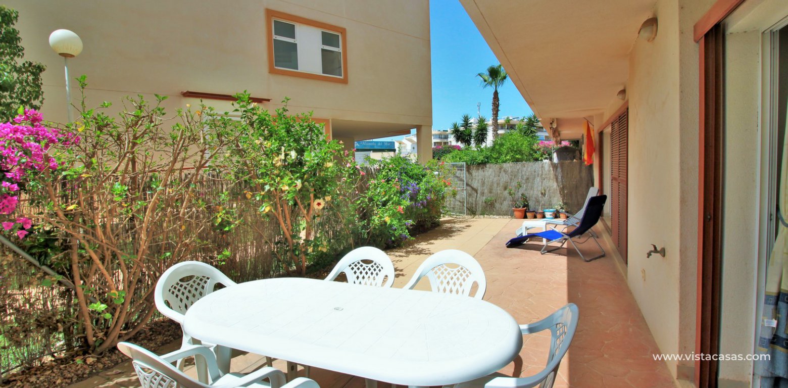 Ground floor apartment for sale El Rincon Playa Flamenca large garden