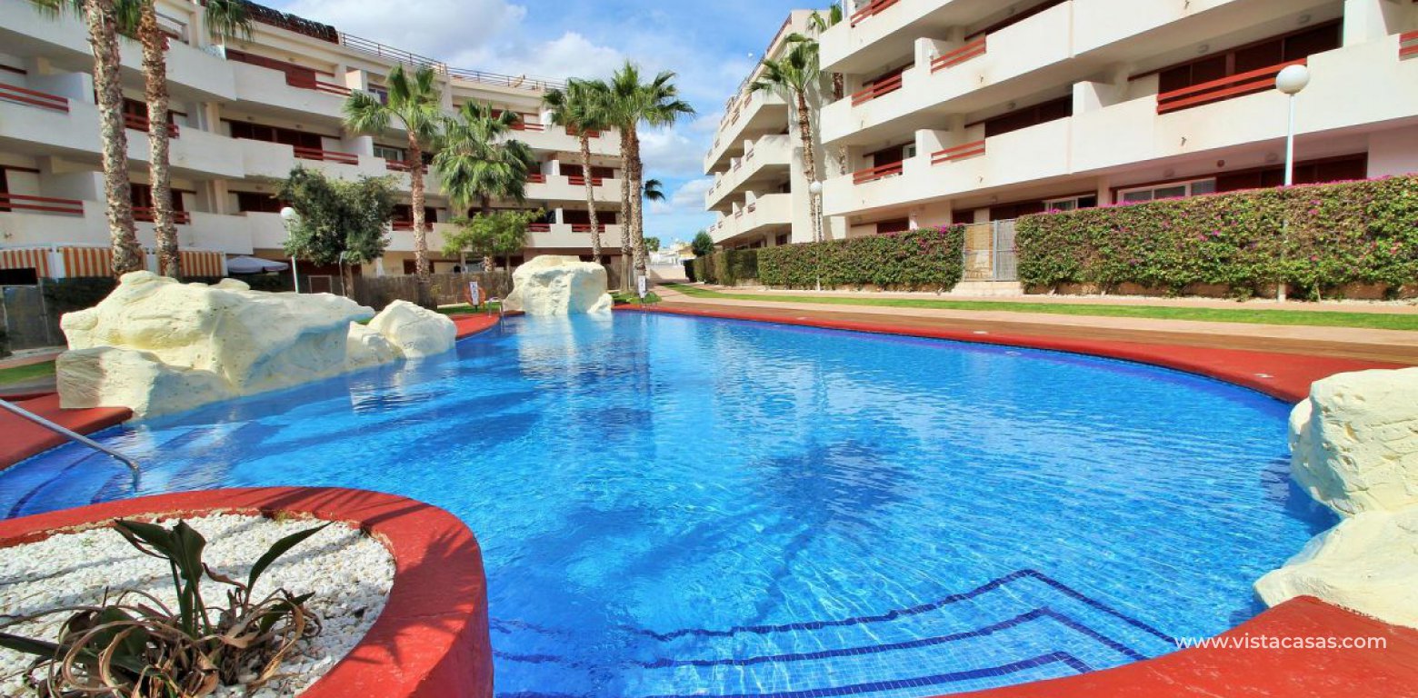 Ground floor apartment for sale El Rincon Playa Flamenca pool 2