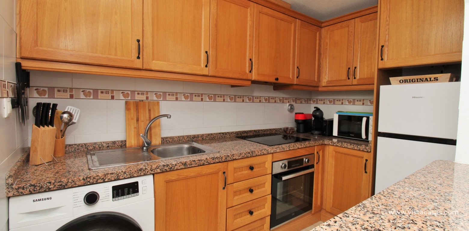 Corner 2 Bed Apartment For Sale in Res. Angelina San Miguel de Salinas kitchen