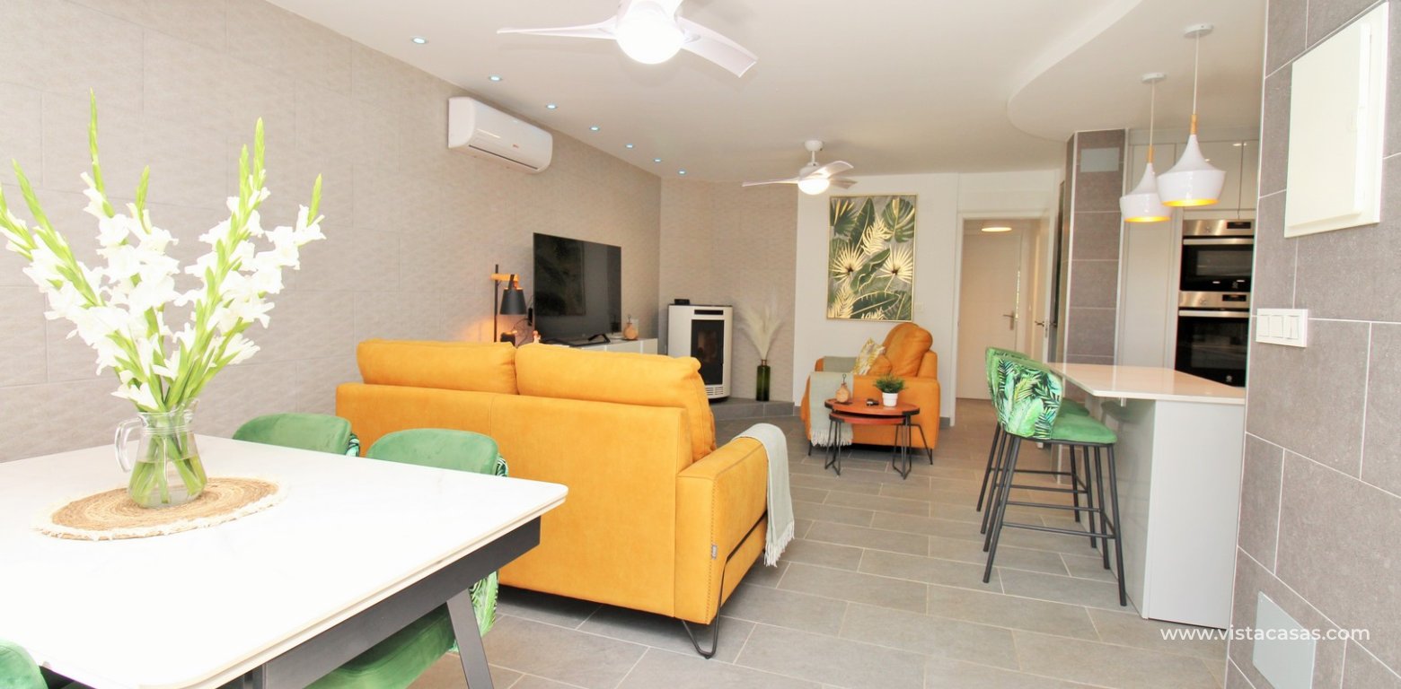 Renovated Lola Bungalow in Valencias Villamartin lounge