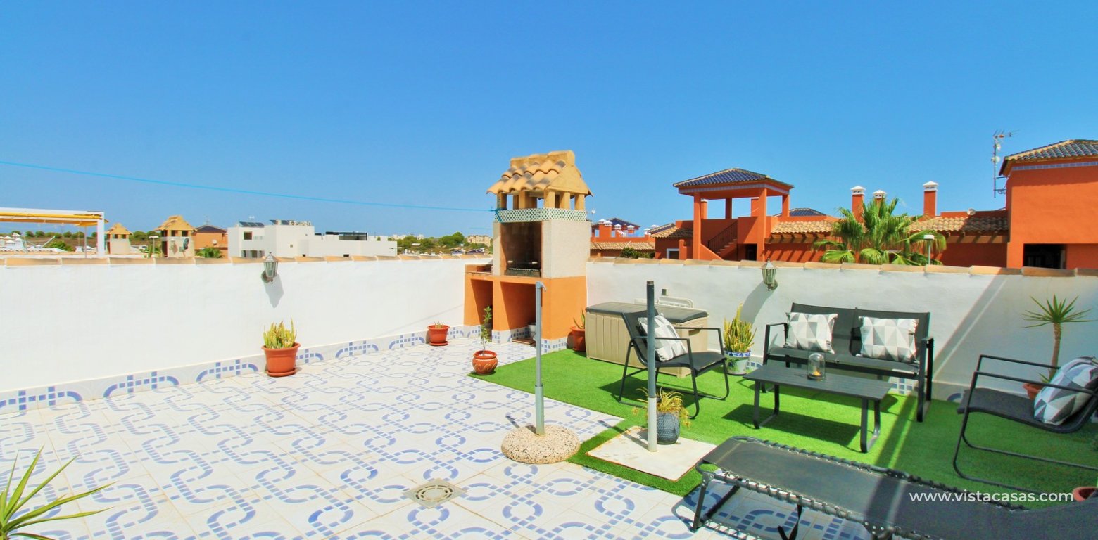 Top floor apartment in for sale Sol Golf PAU 8 Villamartin roof solarium