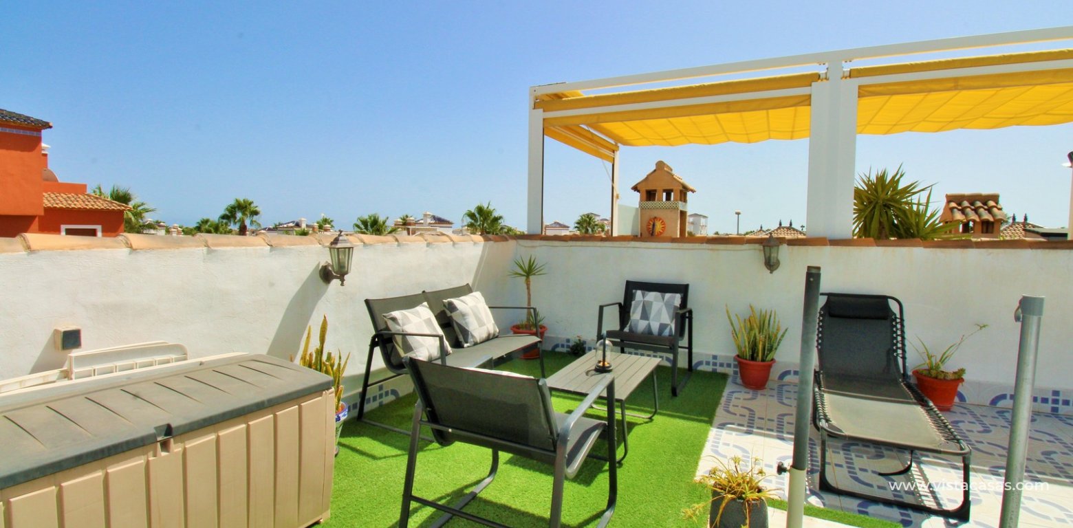 Top floor apartment in for sale Sol Golf PAU 8 Villamartin roof terrace