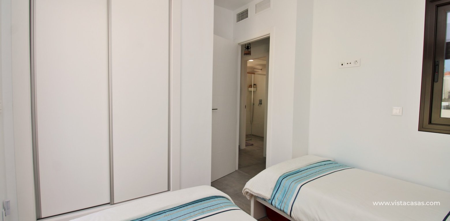 Modern 3 Bed Townhouse in Ilios Pau 8 Villamartin twin bedroom fitted wardrobes