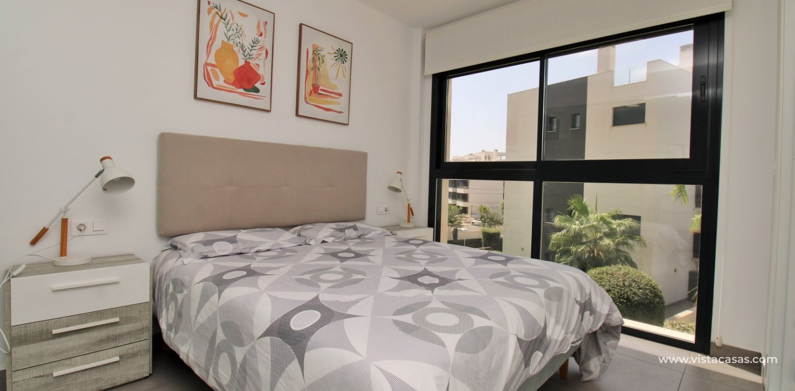 2 Bed Pool View Apartment in Valentino Golf 2 Villamartin master bedroom
