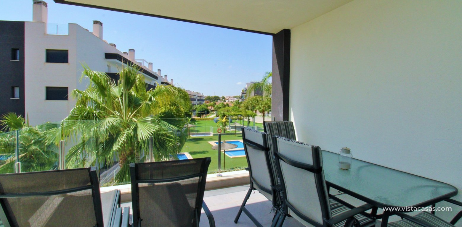 2 Bed Pool View Apartment in Valentino Golf 2 Villamartin balcony 2