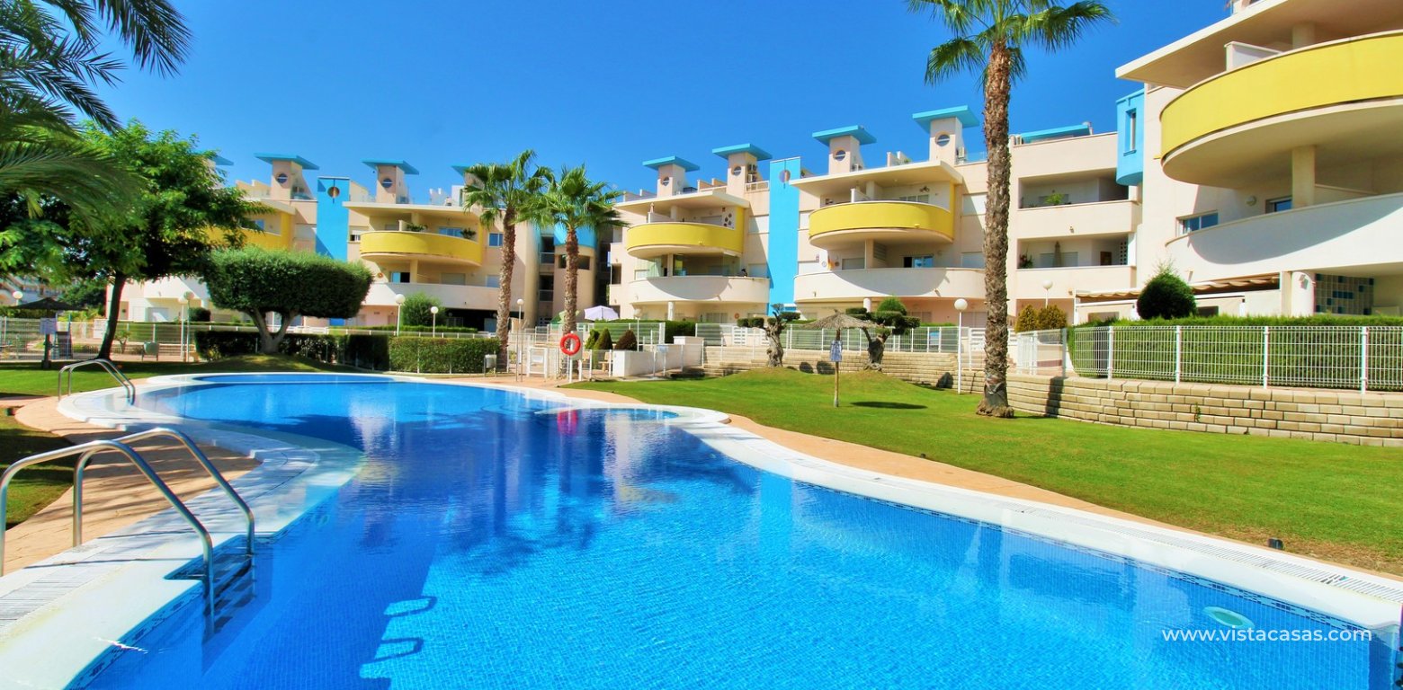 Novogolf Apartment for Sale in Villamartin pool
