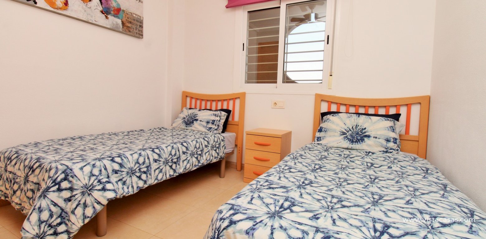 Novogolf Apartment for Sale in Villamartin twin bedroom