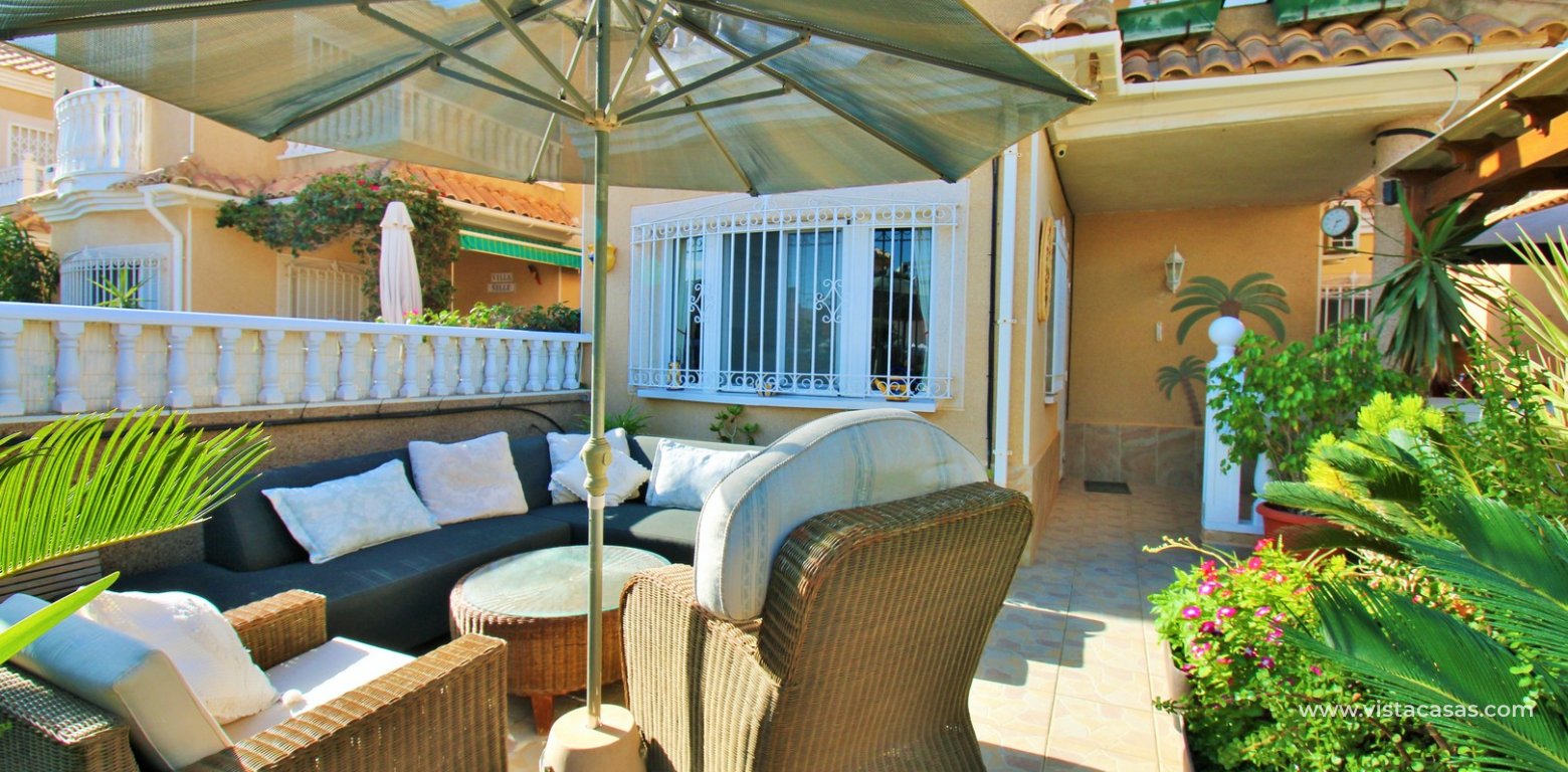 3 Bed Villa for sale La Pinada Playa Flamenca garden