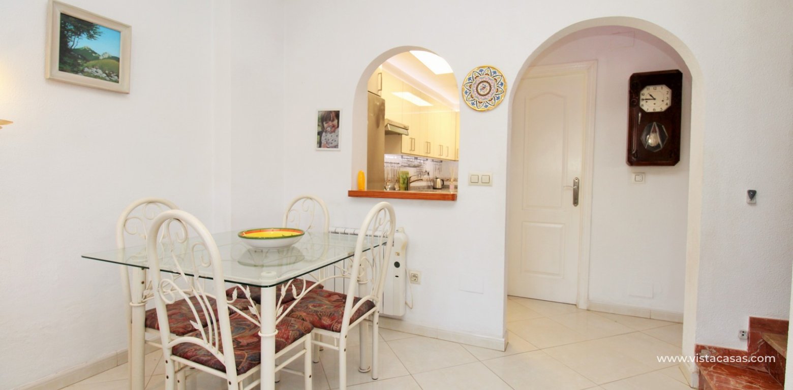 3 Bed Villa for sale La Pinada Playa Flamenca dining area