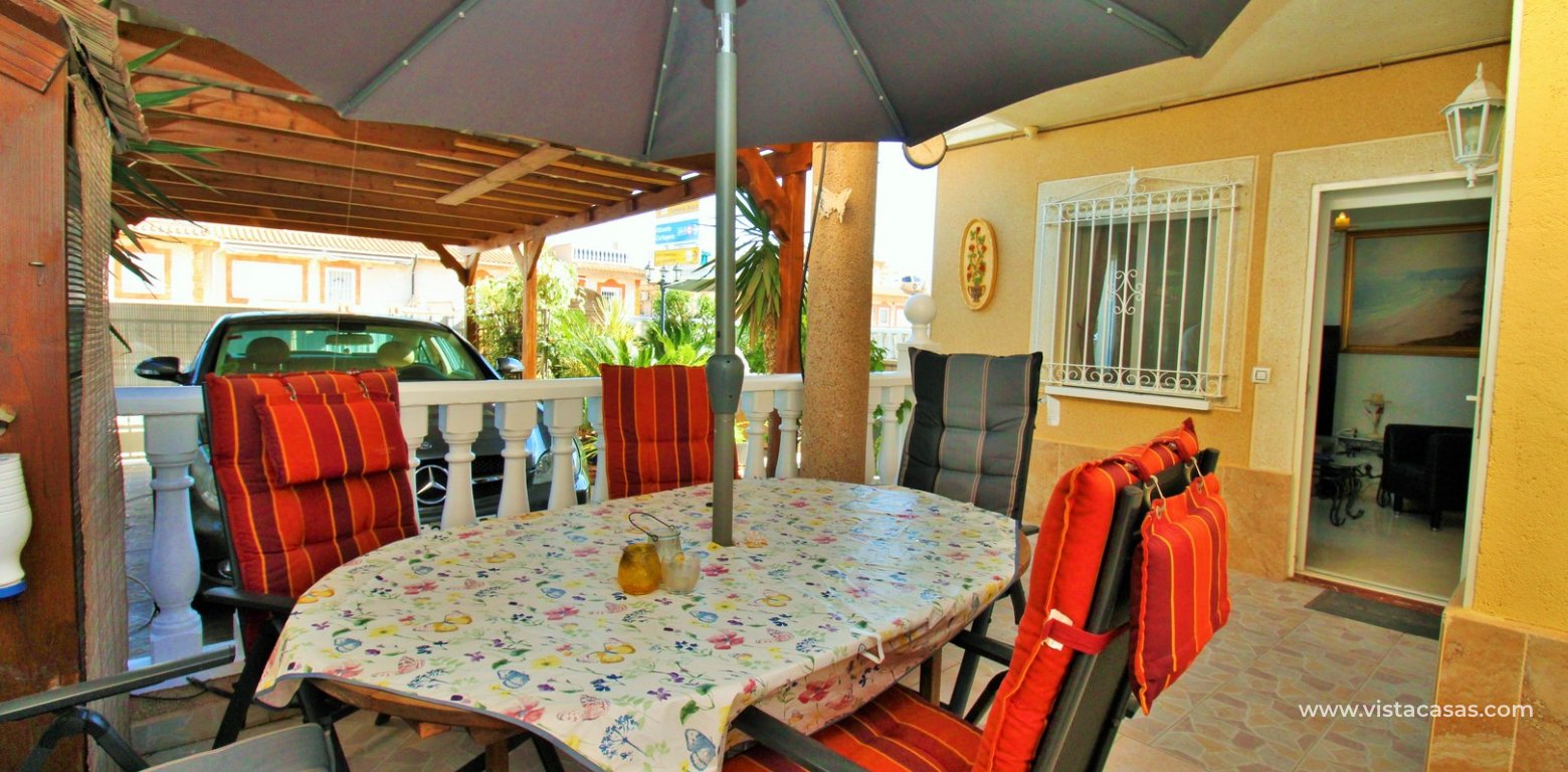 3 Bed Villa for sale La Pinada Playa Flamenca porch