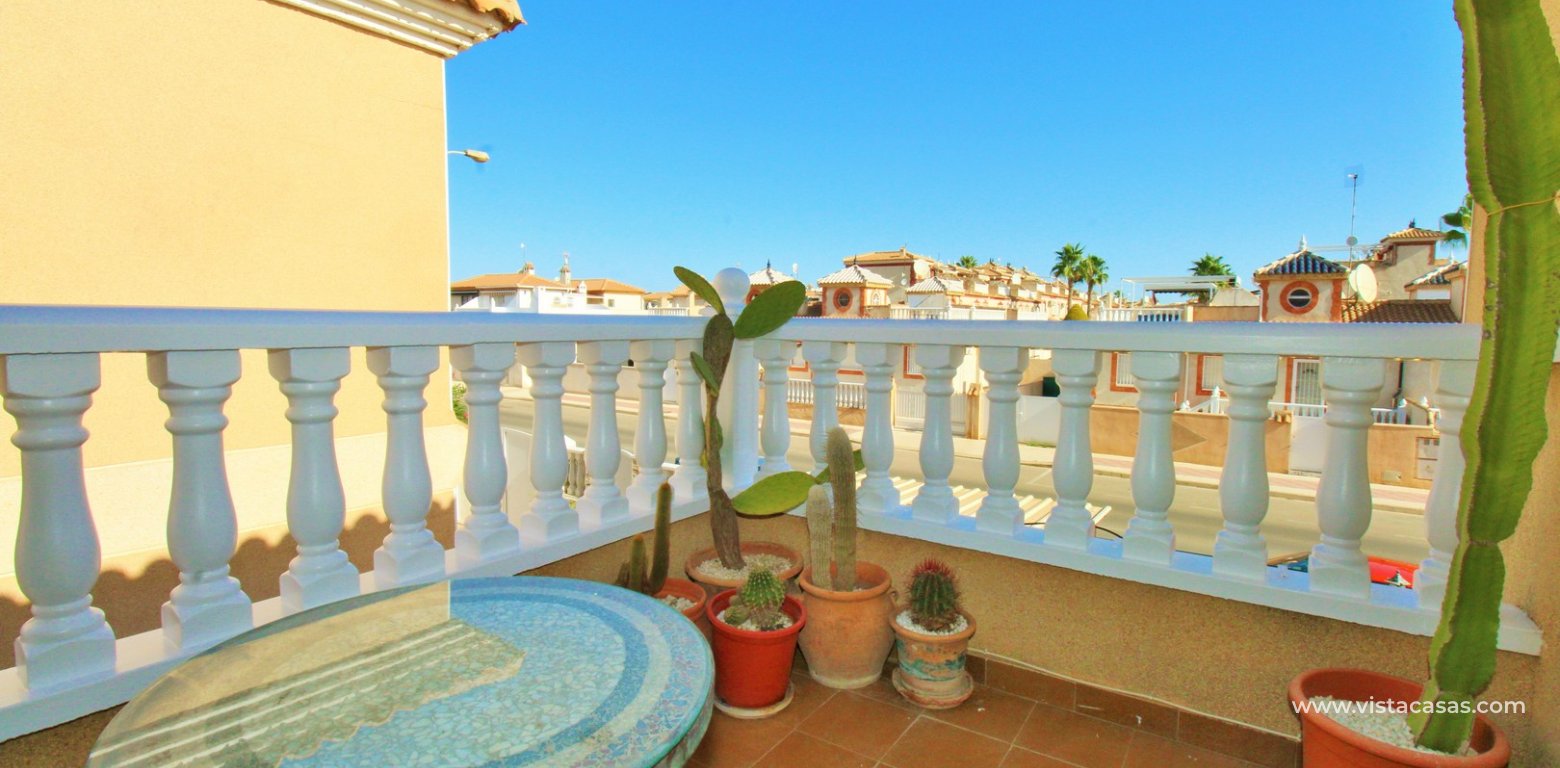 3 Bed Villa for sale La Pinada Playa Flamenca master balcony