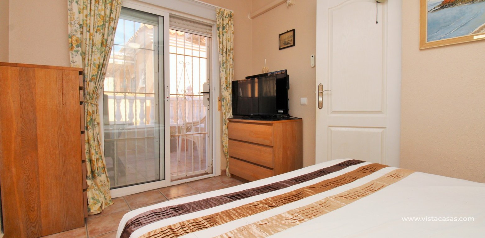 3 Bed Villa for sale La Pinada Playa Flamenca double bedroom balcony