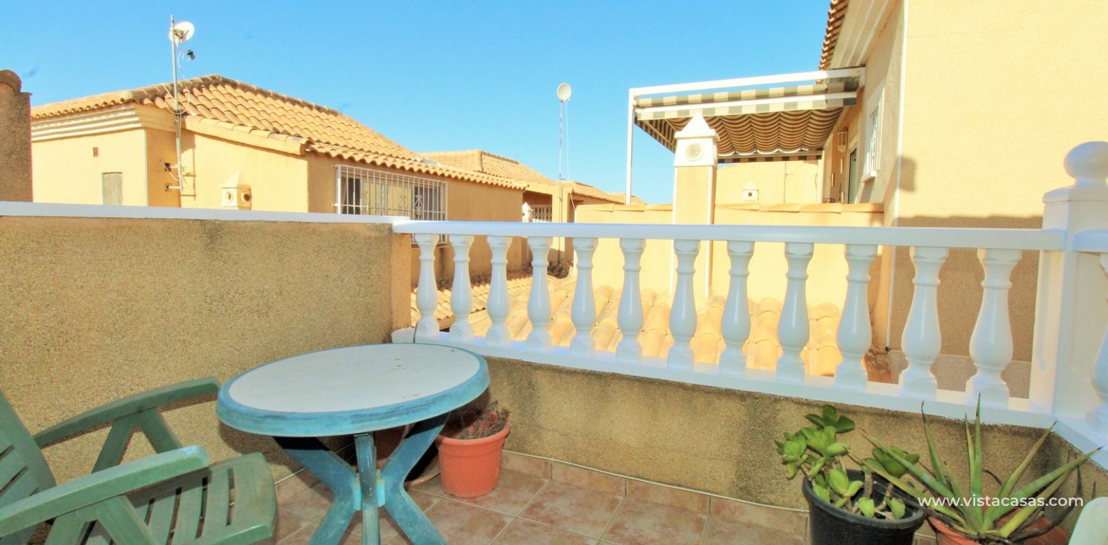 3 Bed Villa for sale La Pinada Playa Flamenca balcony