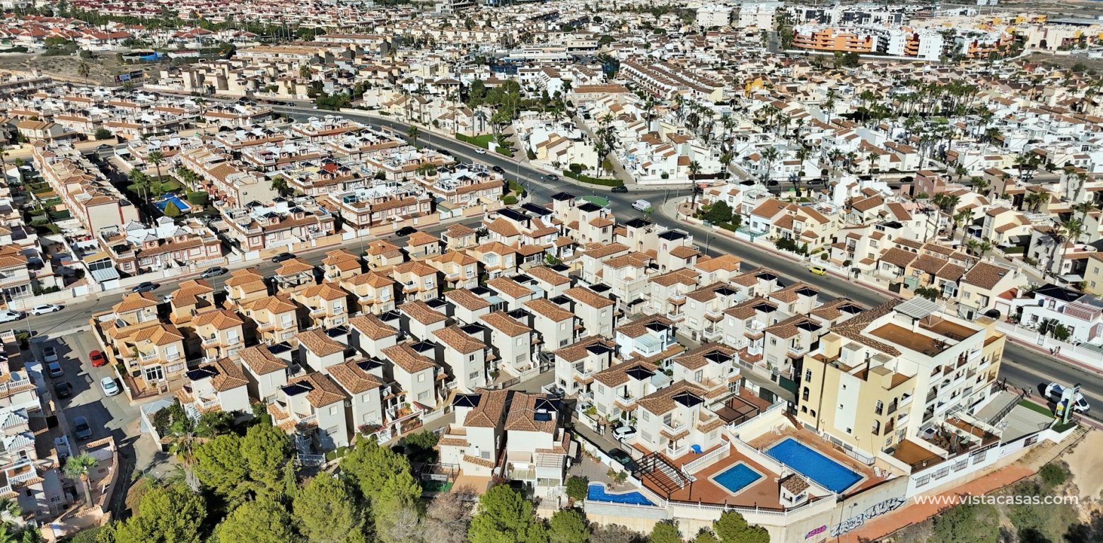 3 Bed Villa for sale La Pinada Playa Flamenca aerial view