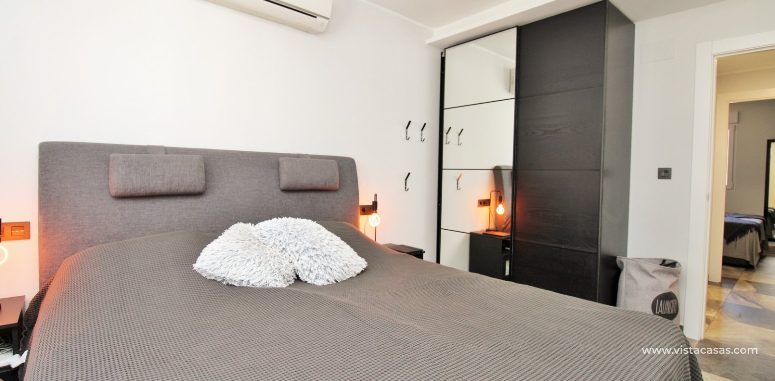 Fully renovated detached villa for sale in Las Violetas Villamartin master bedroom wardrobes