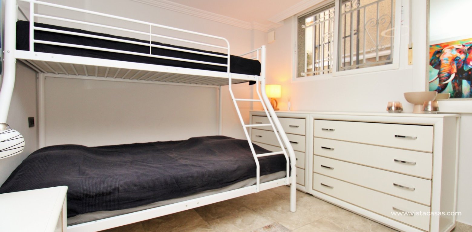 Fully renovated detached villa for sale in Las Violetas Villamartin underbuild double bedroom