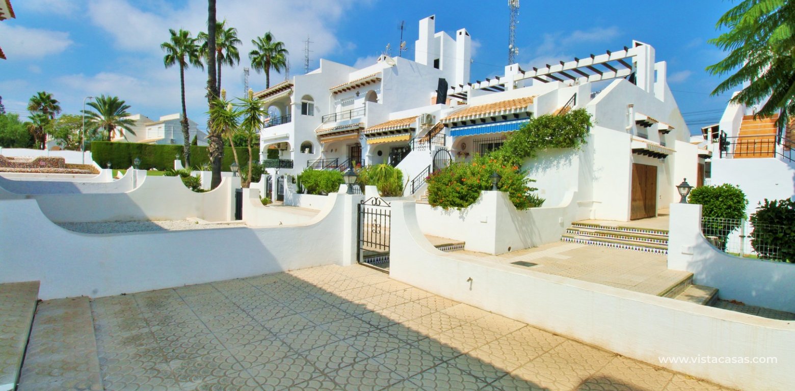 South-Facing Lola Bungalow For Sale in Verdemar III Villamartin back garden