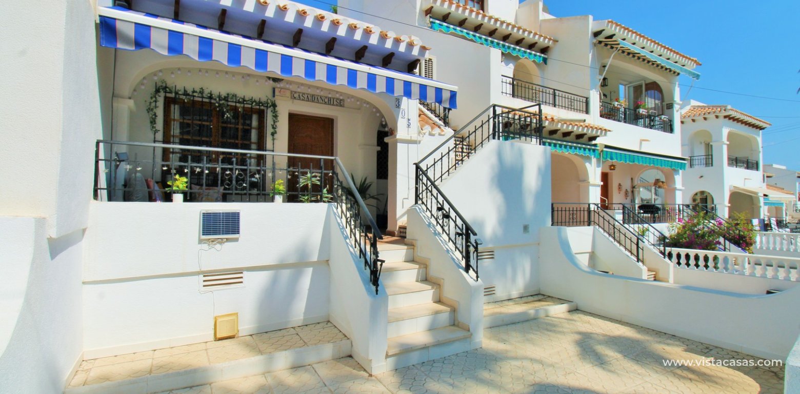 South-Facing Lola Bungalow For Sale in Verdemar III Villamartin garden front