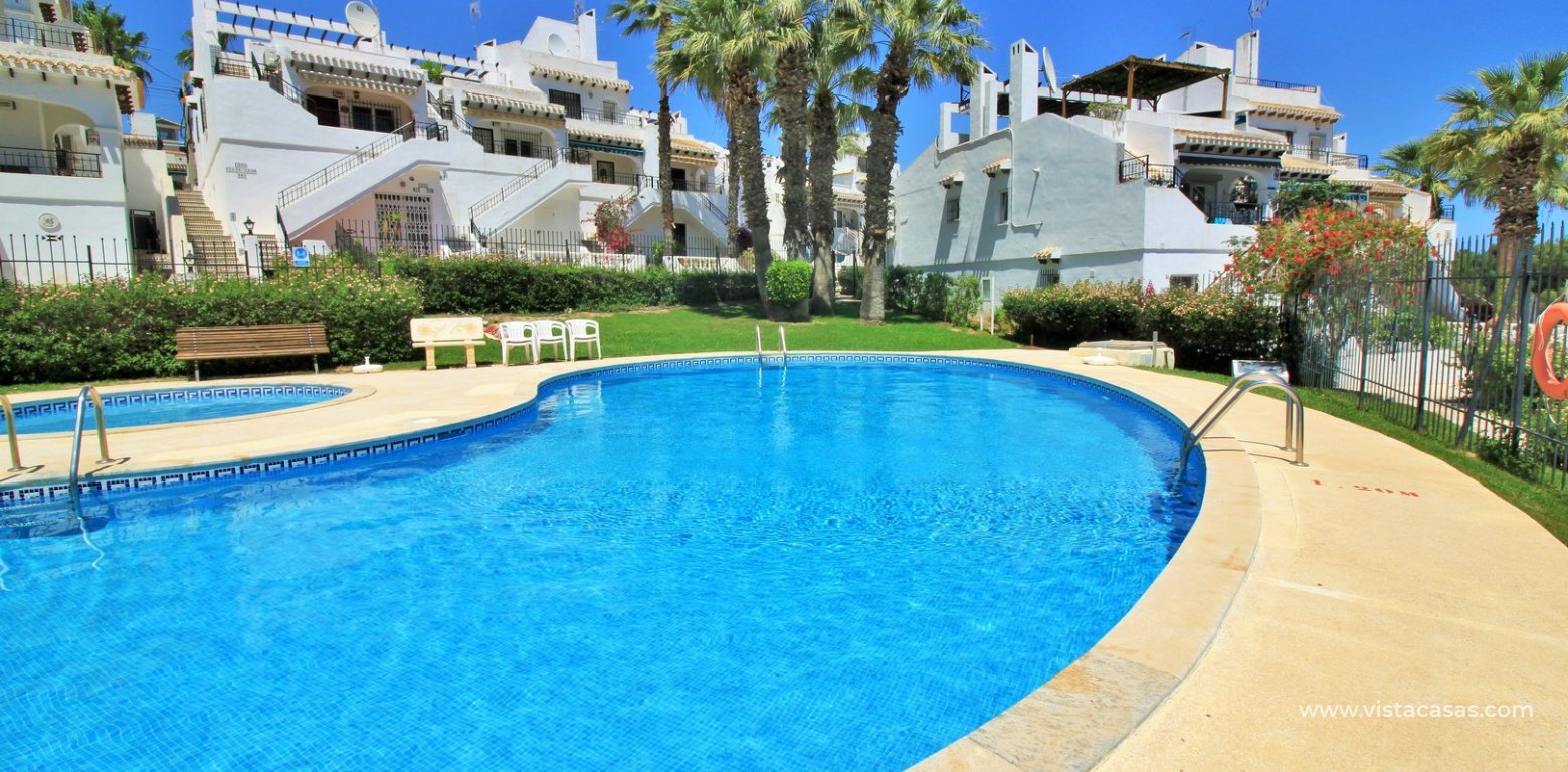 South-Facing Lola Bungalow For Sale in Verdemar III Villamartin communal pool