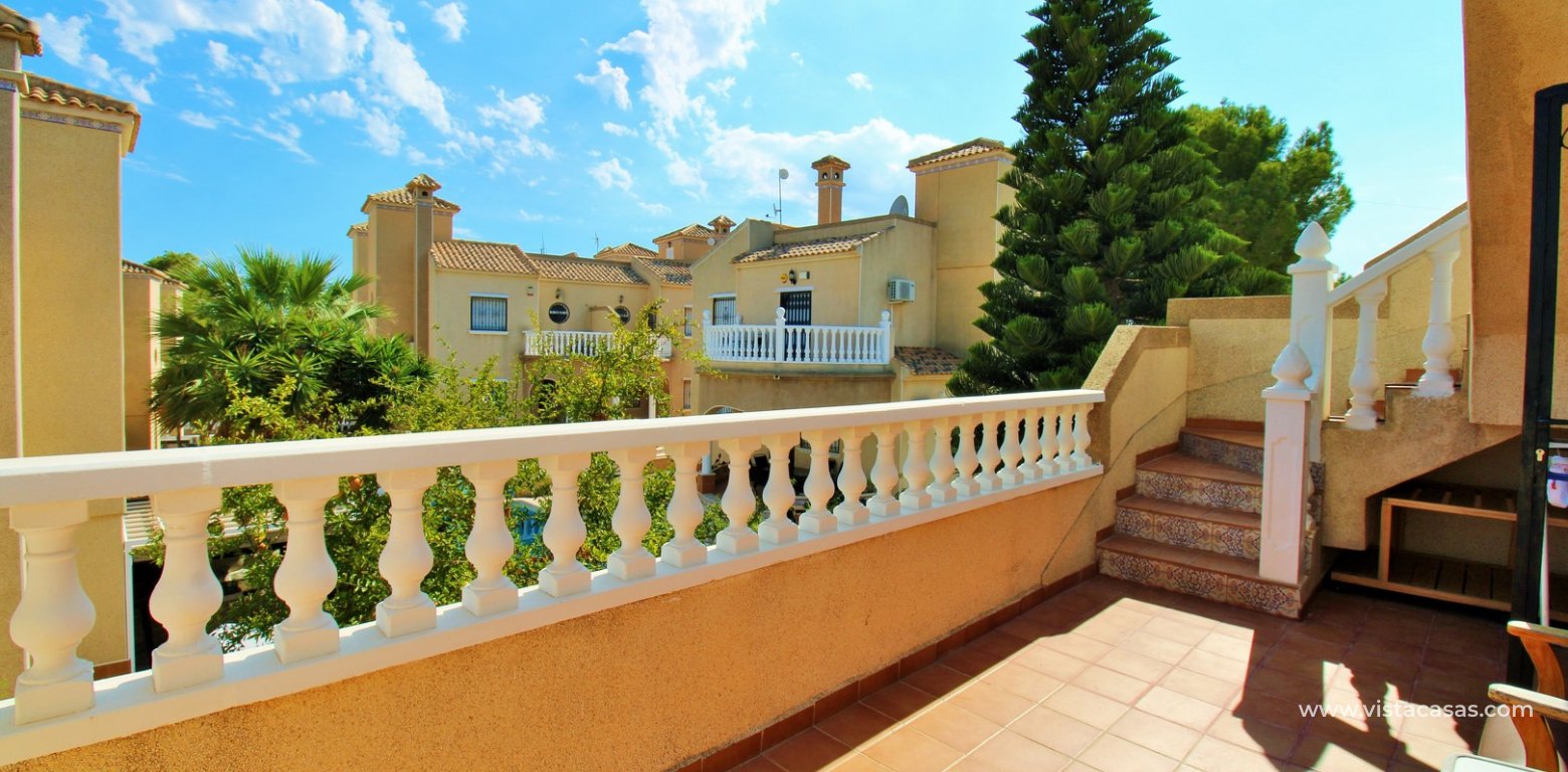 Detached villa with private pool for sale in Zodiaco VI Villamartin balcony