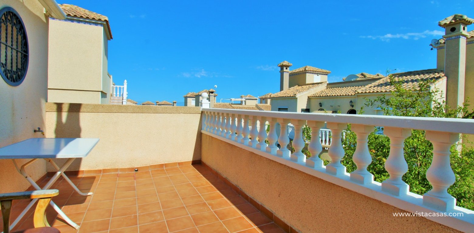 Detached villa with private pool for sale in Zodiaco VI Villamartin balcony 2