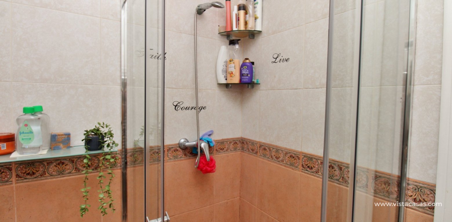 3 bedroom quad with sea views in Vista Azul Villamartin downstairs bathroom shower