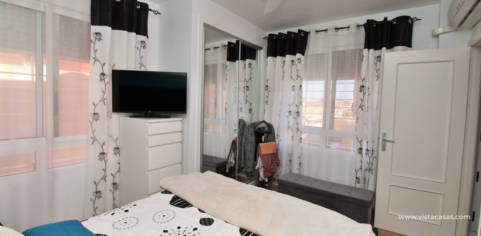 3 bedroom quad with sea views in Vista Azul Villamartin master bedroom fitted wardrobes