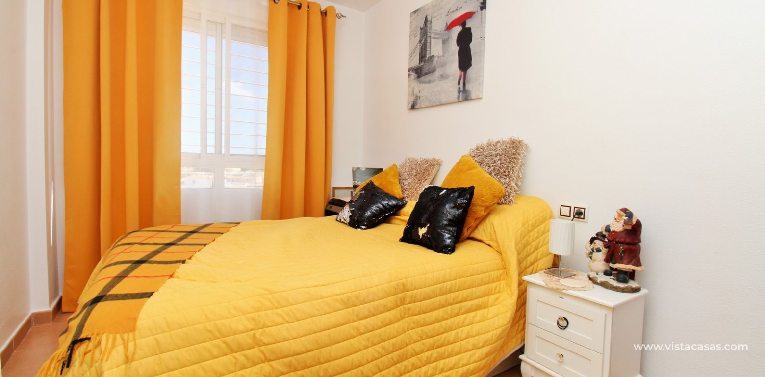 3 bedroom quad with sea views in Vista Azul Villamartin double bedroom