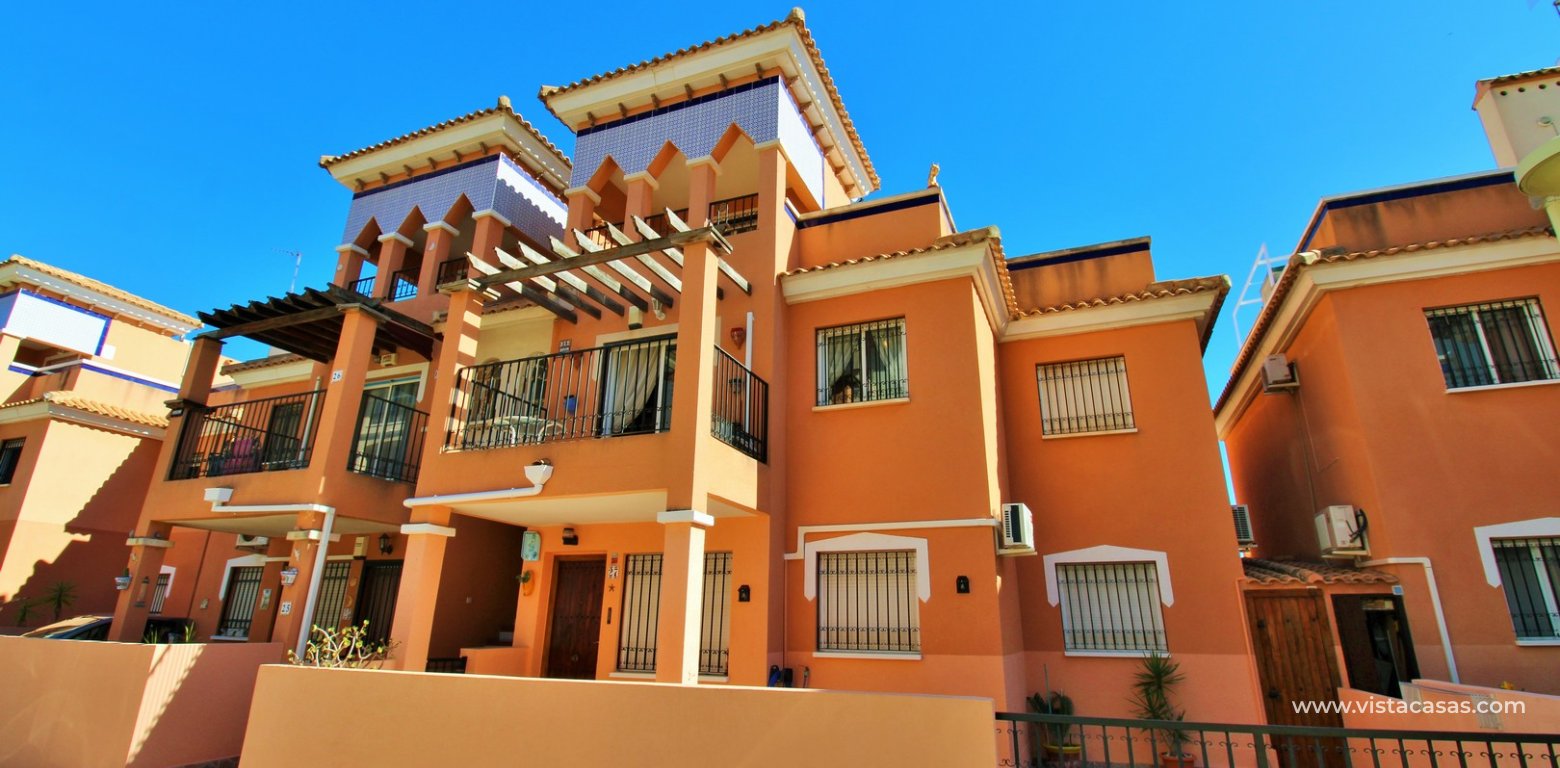 3 bedroom duplex apartment in Parque del Duque Playa Flamenca front