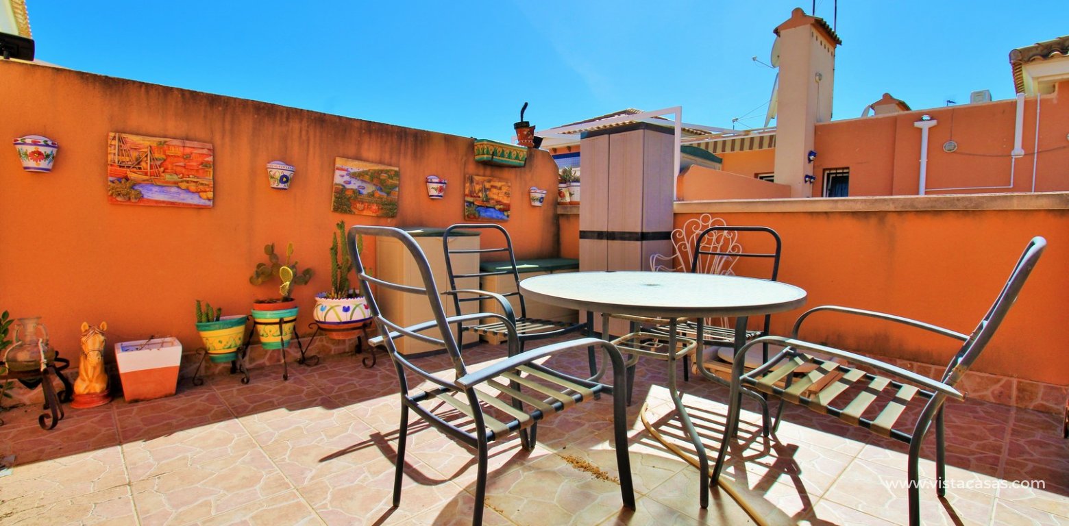 3 bedroom duplex apartment in Parque del Duque Playa Flamenca solarium