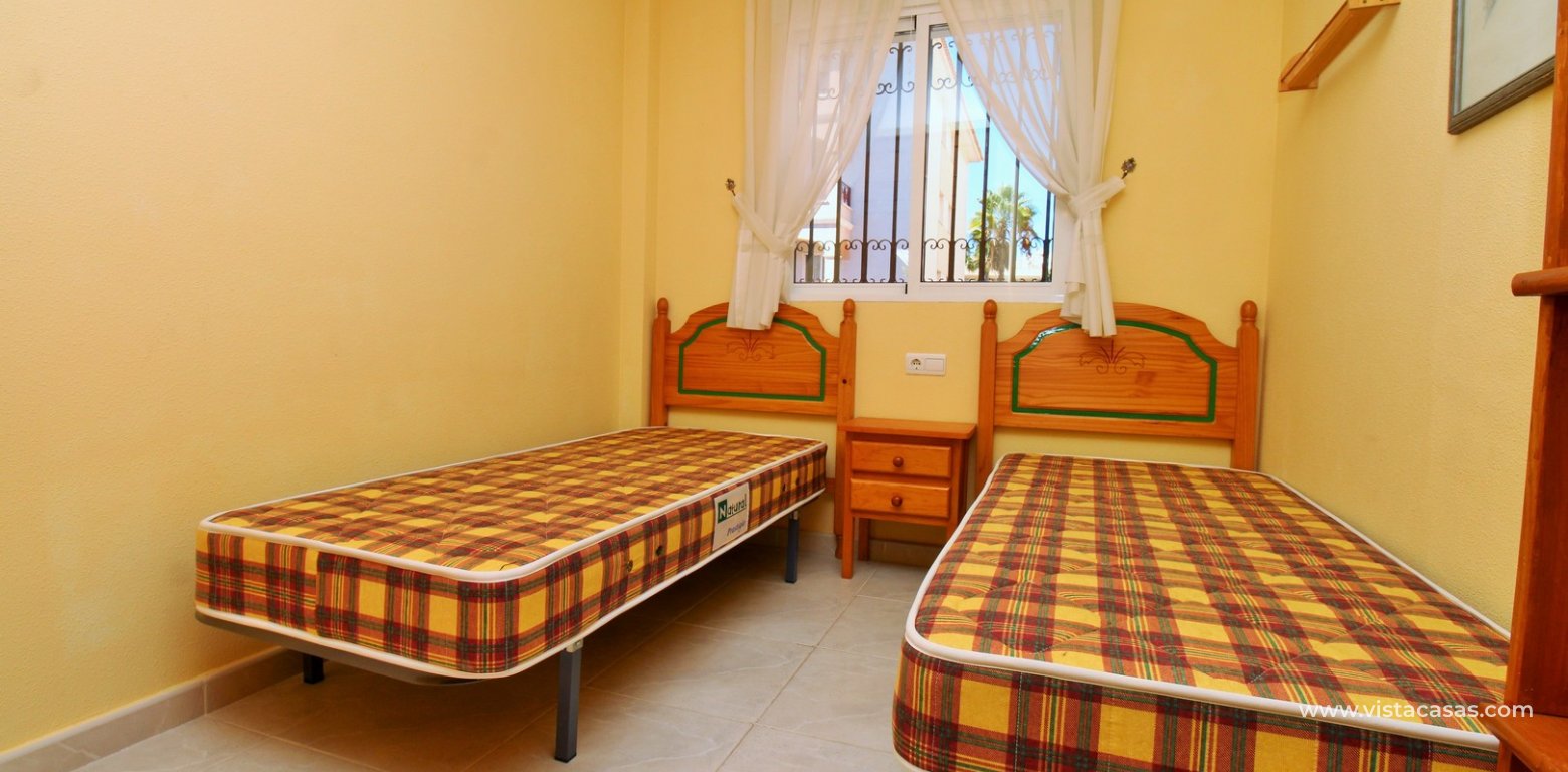3 bedroom duplex apartment in Parque del Duque Playa Flamenca twin bedroom
