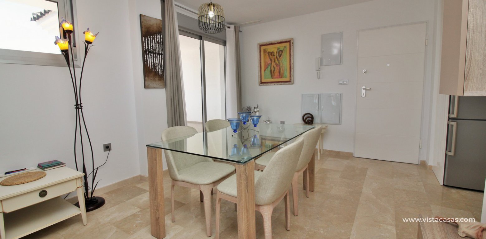 Penthouse apartment for sale in Sungolf Beach Villamartin dining area