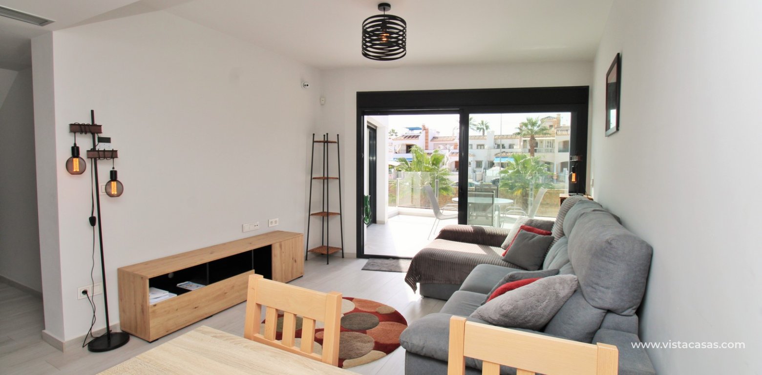 Duplex Penthouse for sale in Soleil Pau 8 Villamartin living dining area