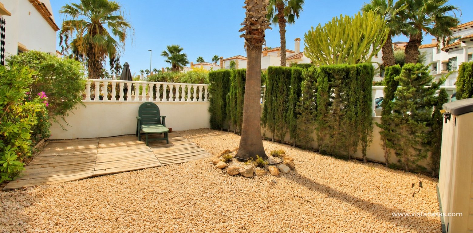 Top floor apartment with sea and pool views in for sale in Las Violetas Villamartin garden