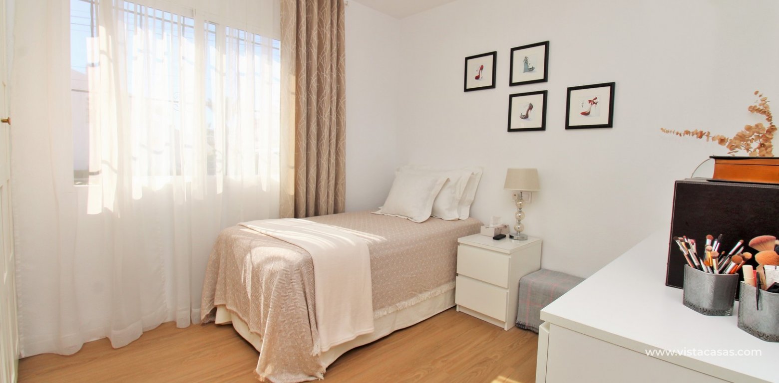 2 Bed Corner Apartment for sale in Verdemar III Villamartin twin bedroom