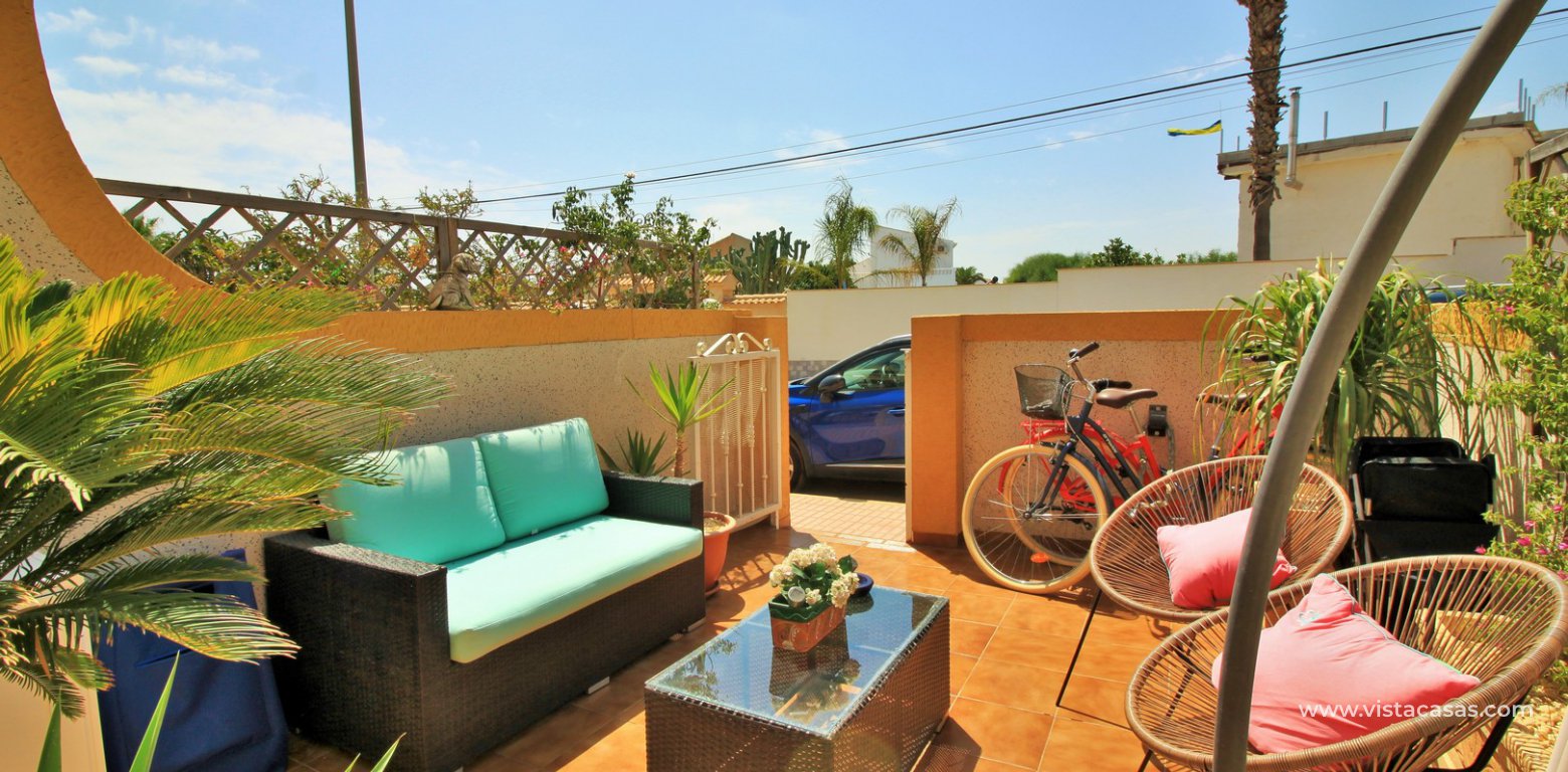 Townhouse for sale Amapolas VII Playa Flamenca garden 2