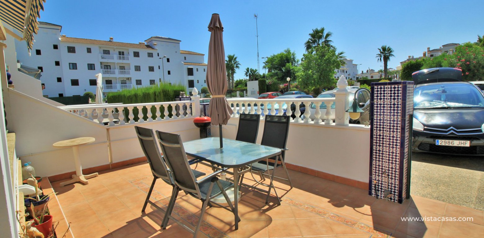 Buhardilla townhouse for sale in Pau 8 Villamartin Las Mariposas garden