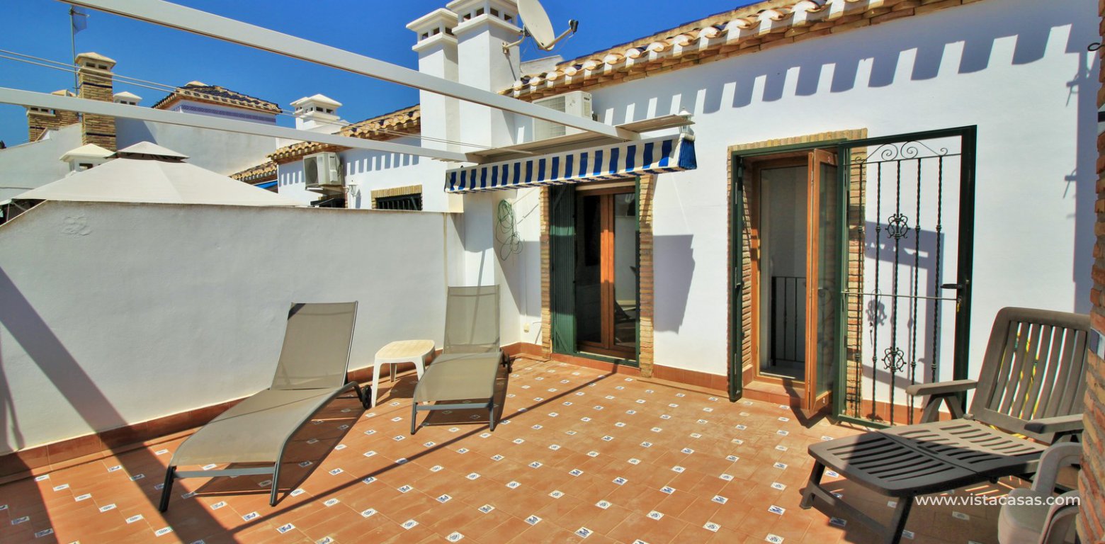 Buhardilla townhouse for sale in Pau 8 Villamartin Las Mariposas roof solarium