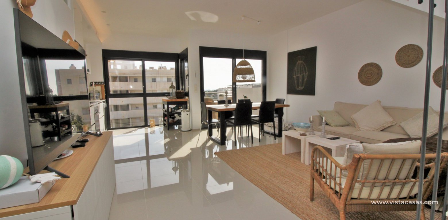 Penthouse apartment for sale Zenia Beach II Los Dolses lounge