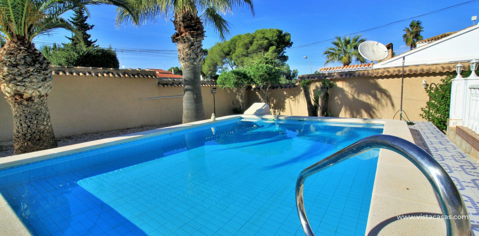 Detached villa with private pool for sale Los Balcones swimming pool