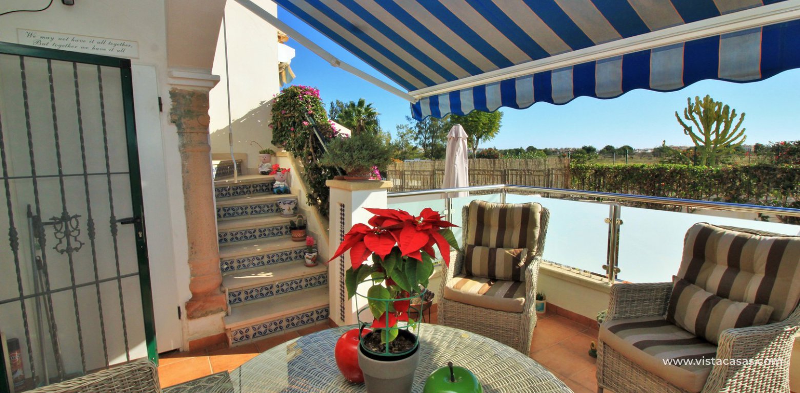 South facing Lola bungalow for sale Pau 8 Villamartin porch 2