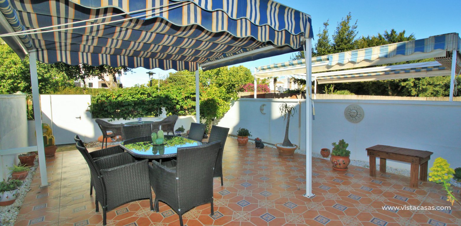 South facing Lola bungalow for sale Pau 8 Villamartin rear garden