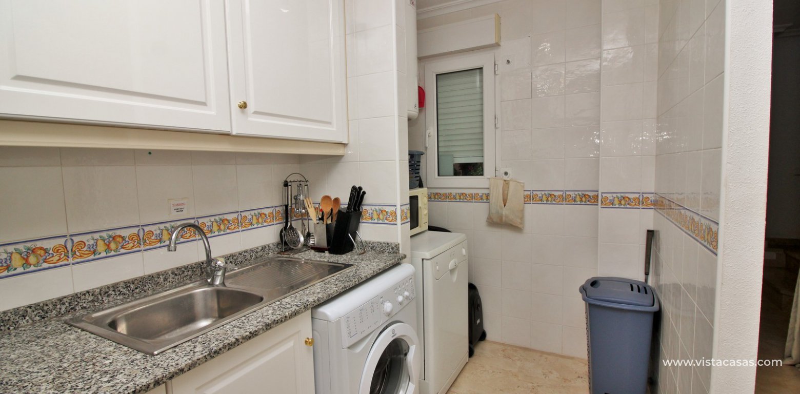 Duplex apartment for sale with golf and pool views Villamartin kitchen 4