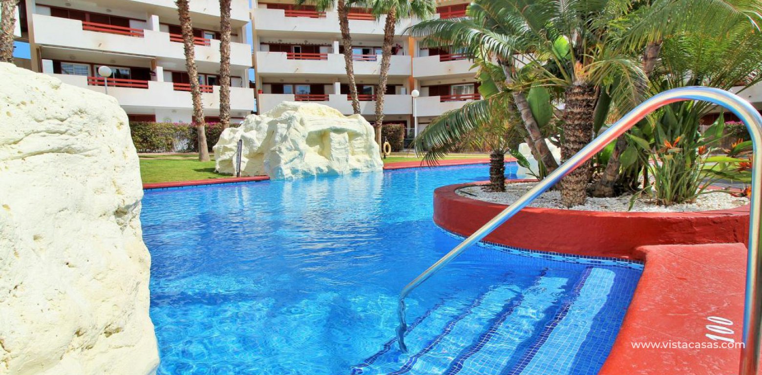 Apartment for sale overlooking the pool El Rincon Playa Flamenca Tourist Licence pool