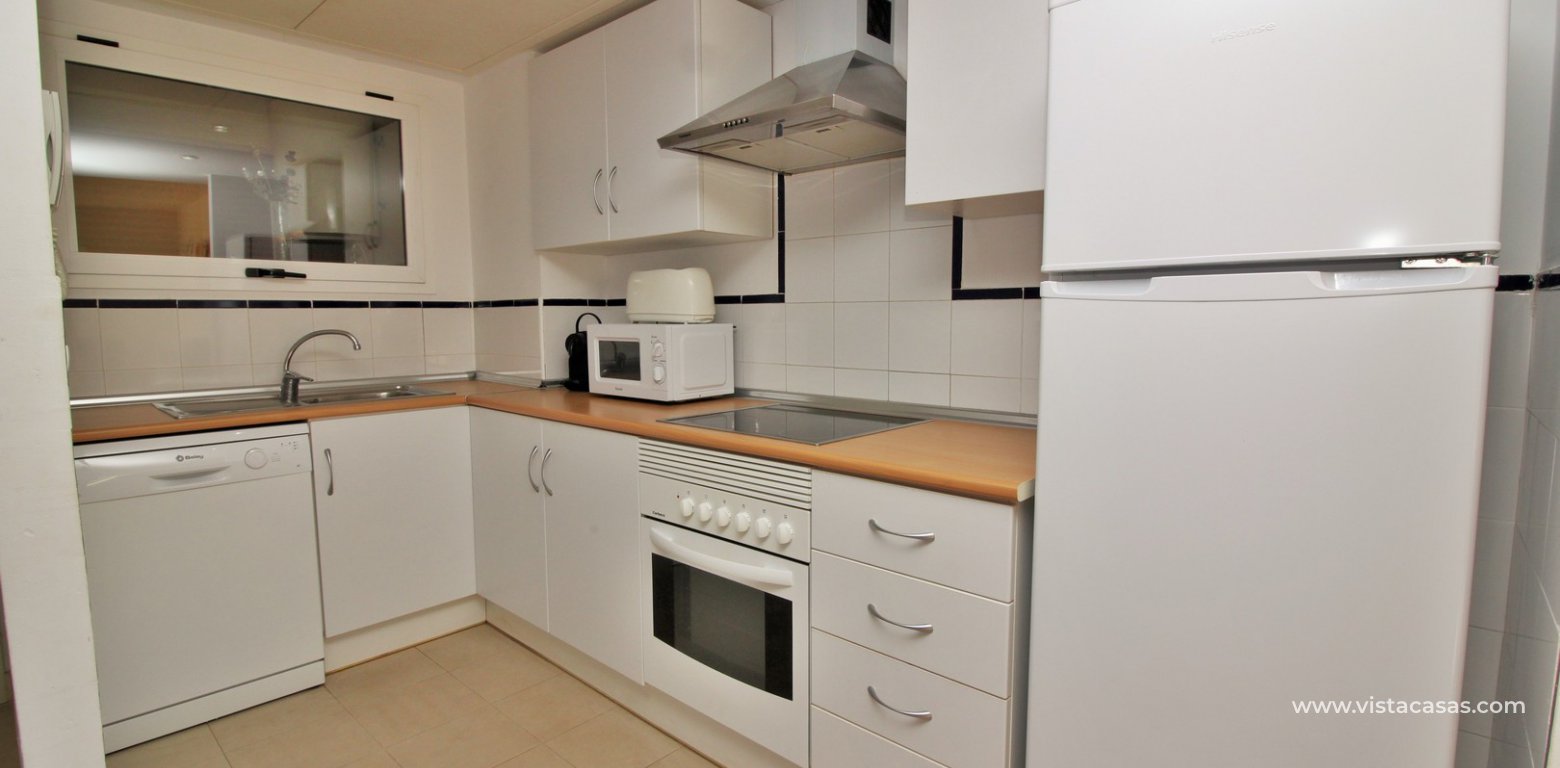 South facing penthouse apartment for sale El Rincon Playa Flamenca kitchen