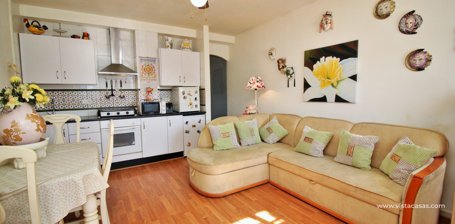 South facing ground floor apartment for sale La Florida lounge